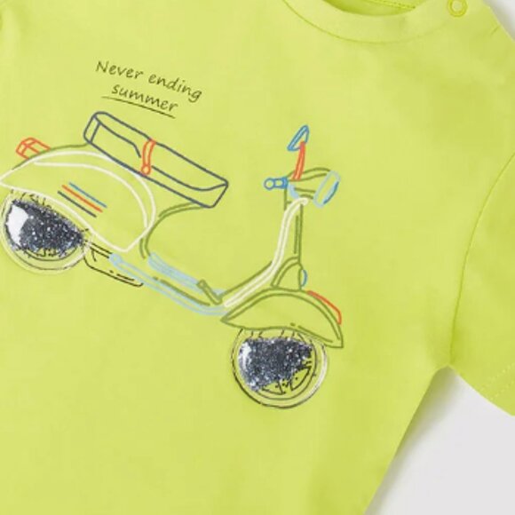 Mayoral Green Regular Fit T-shirt - Picture 3 of 3